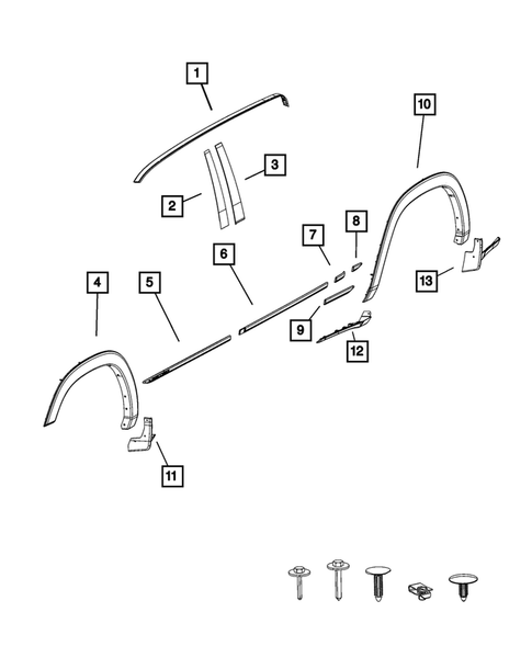 Moldings and Ornamentation for 2021 Ram 1500 #1
