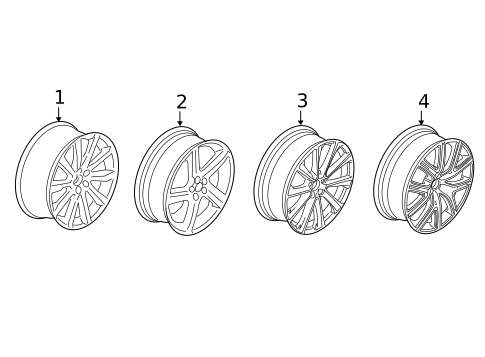 Wheels for 2017 Volvo S60 Cross Country #1
