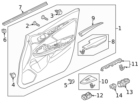 Front Door for 2019 Honda Fit #2