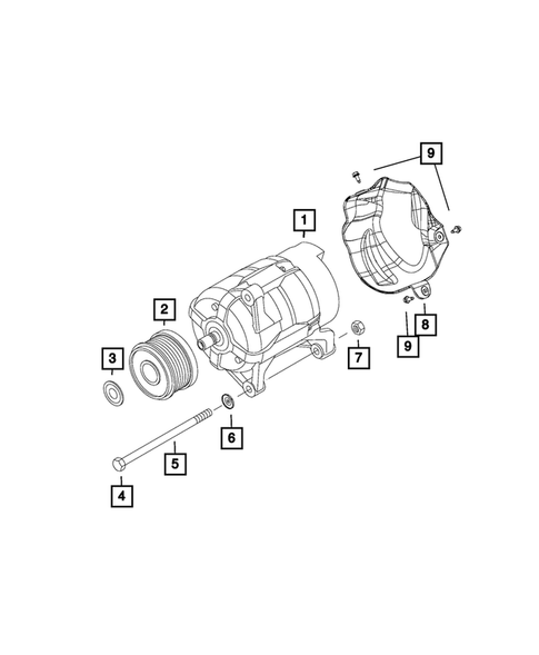 Generators / Alternators for 2014 Ram ProMaster 2500 #1
