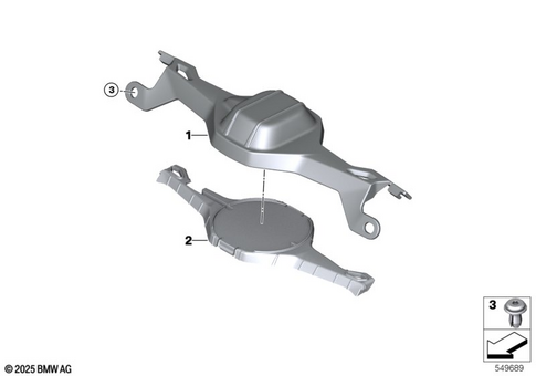Motorcycle Trim Section, Windshield for 2025 BMW-Motorrad R 1300 RT #16