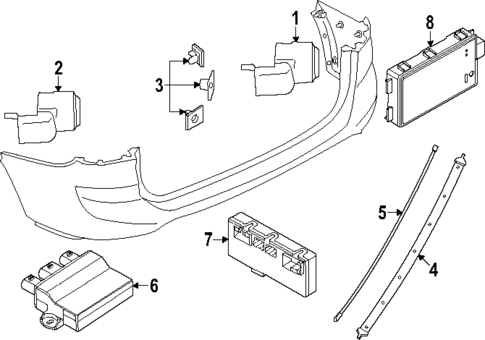Electrical Components for 2025 BMW X1 #2