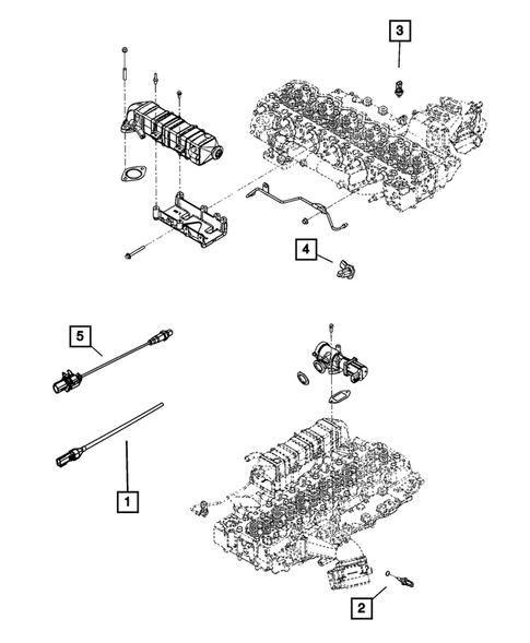 Sensors for 2008 Dodge Ram 3500 #2