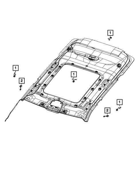 Radio, Antenna, Speakers, DVD, and Video systems for 2023 Jeep Grand Wagoneer #8