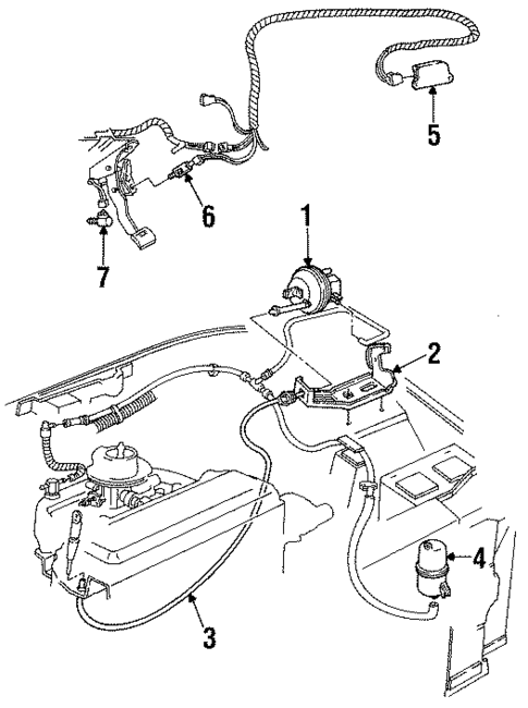 Cruise Control System for 1995 Chevrolet Beretta #0
