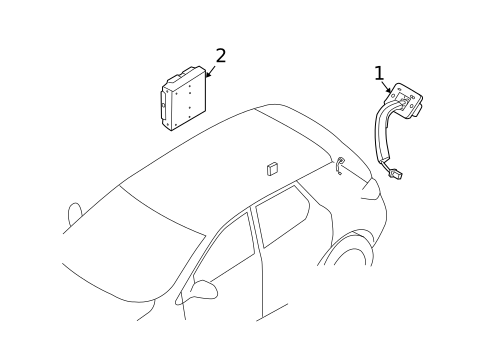 Electrical Components for 2012 Nissan Murano #1