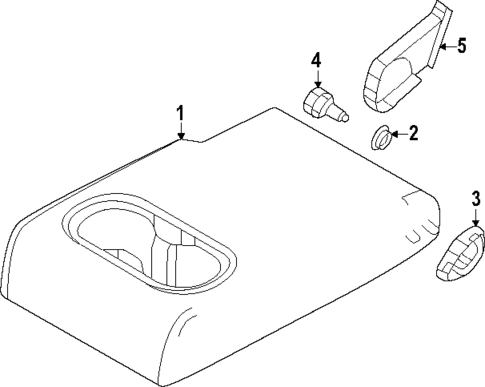 Rear Seat for 2023 Mazda CX-50 #3