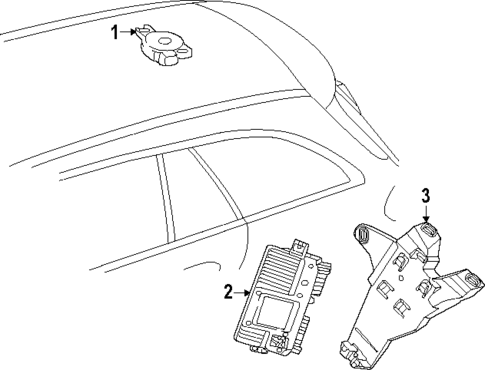 Electrical Components for 2025 Mercedes-Benz EQS 580 SUV #4