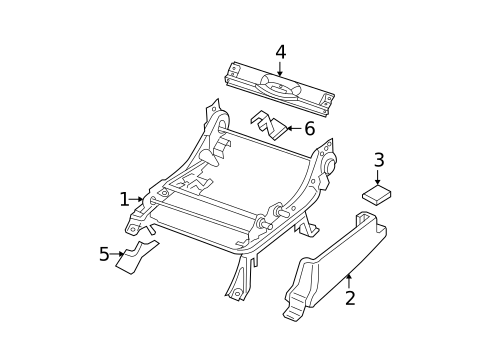 Tracks & Components for 2009 Nissan Pathfinder #3