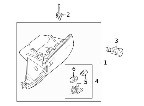 Glove Box for 2014 Mercedes-Benz ML63 AMG #0