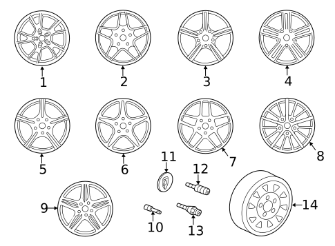 Wheels for 2008 Porsche Cayman #0