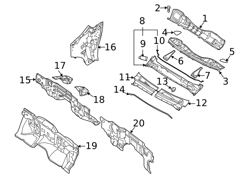 Cowl for 2006 Nissan TITAN #2