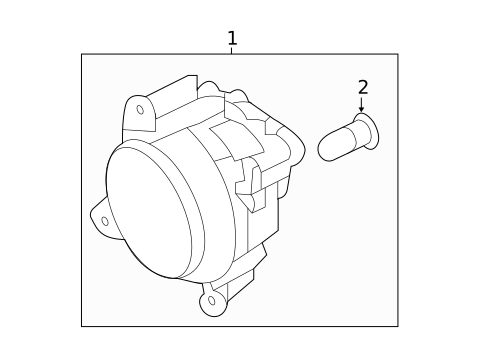 Bulbs - Chassis for 2014 Kia Forte Koup #1