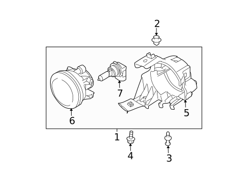 Fog Lamps for 2008 Subaru Impreza #0