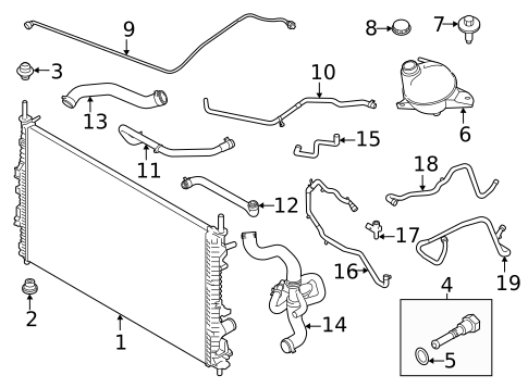 Radiator & Components for 2022 Ford Transit-350 HD #0