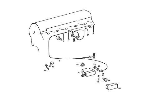 Pre-Glow System for 1988 Mercedes-Benz 190D #4