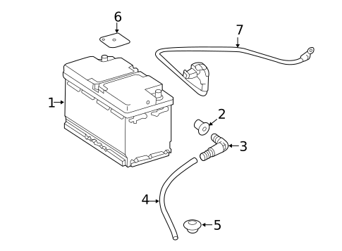 Battery for 2020 Mercedes-Benz S 65 AMG® #1