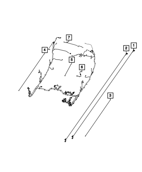 Wiring, Body and Accessories for 2025 Ram 3500 #13