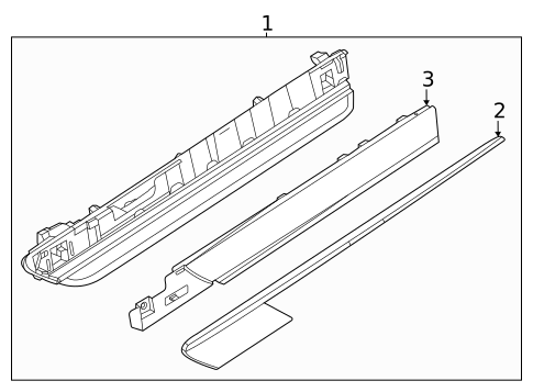 Side Marker & Signal Lamps for 2023 Genesis GV80 #0