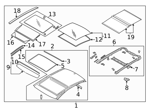 Sunroof for 2014 Kia Cadenza #0