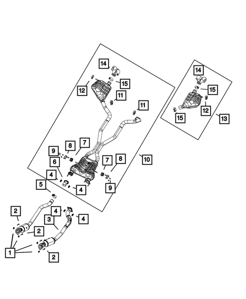 Exhaust System for 2020 Jeep Grand Cherokee #5