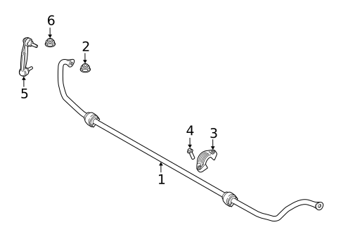 Stabilizer Bar & Components for 2021 BMW Z4 #1