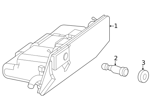 Glove Box for 2014 Mercedes-Benz G550 #0