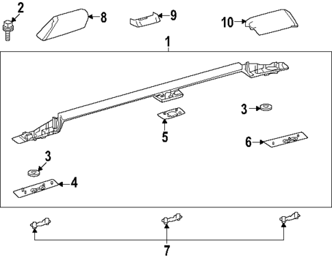 Luggage Carrier for 2024 Lexus GX550 #0