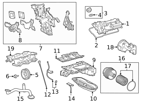 Engine Parts for 2009 Lexus LX570 #4