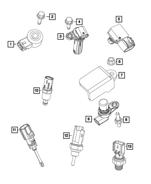 Sensors for 2023 Jeep Cherokee #0