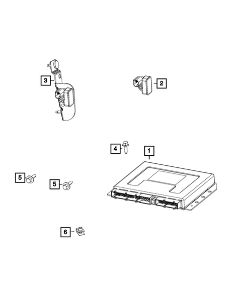 Keys, Modules and Engine Controllers for 2015 Dodge Charger #6