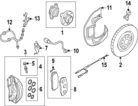 Front Brakes for 2025 Audi A6 Quattro #1