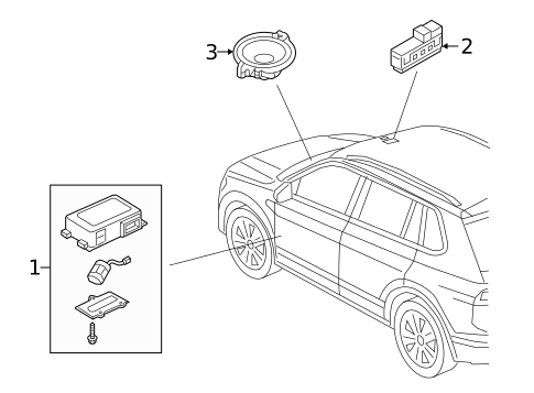 Electrical Components for 2025 Volkswagen Taos #0