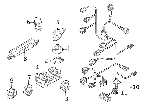 Rear Door for 2016 Audi A8 Quattro #0