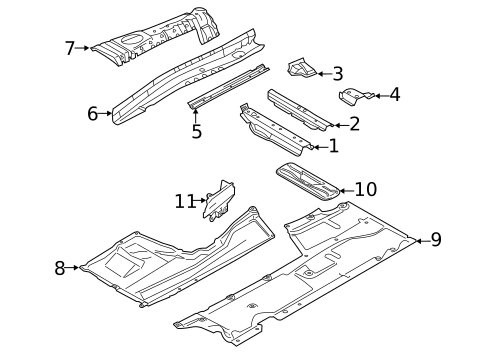 Floor for 2015 BMW 428i #0