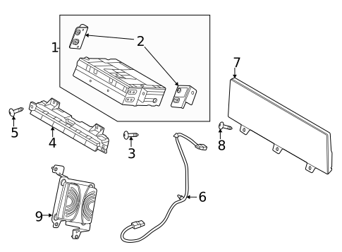 Antenna & Radio for 2024 Genesis G80 #2