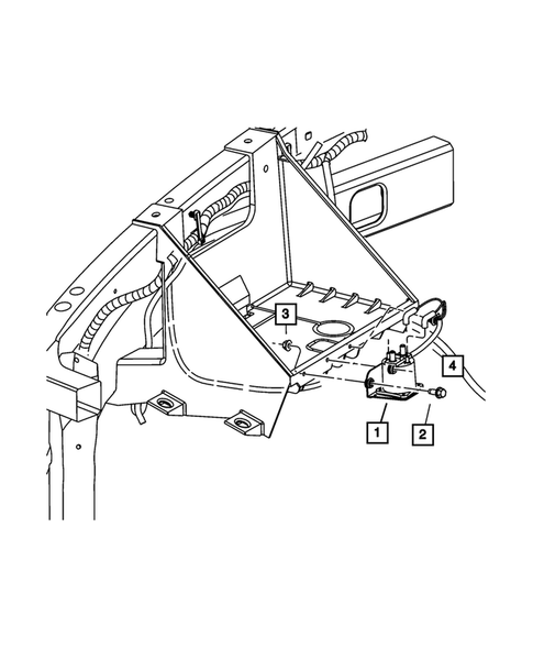Power Distribution Center, Fuse Block, Junction Block, Relays and Fuses for 2009 Dodge Ram 3500 #3