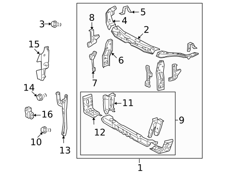 Automatic Temperature Controls for 2009 Toyota Camry #1