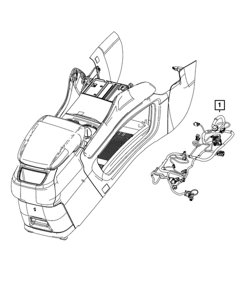 Wiring, Instrument Panel for 2026 Chrysler Voyager #2