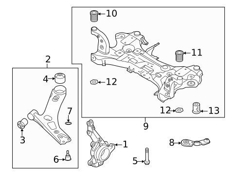 Suspension Components for 2022 Kia Seltos #0