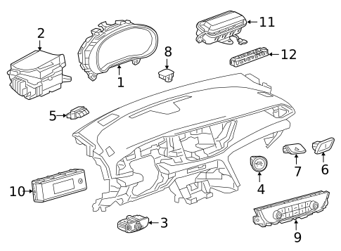 Horn for 2018 Buick Regal Sportback #3