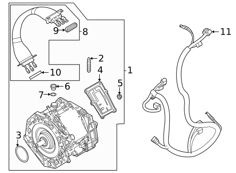 Electrical Components for 2021 Mitsubishi Outlander PHEV #1
