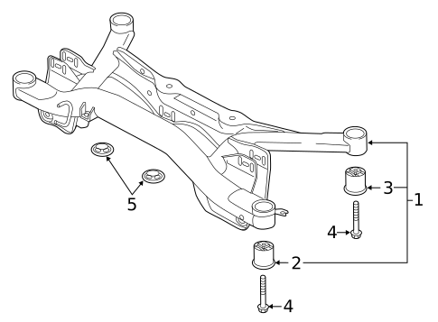 Suspension Mounting for 2025 Audi Q3 #1