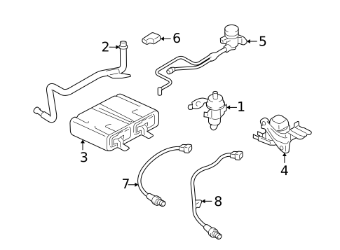 Sensors for 2004 Ford Escape #0