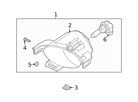 Bulbs - Chassis for 2006 Nissan Quest #3