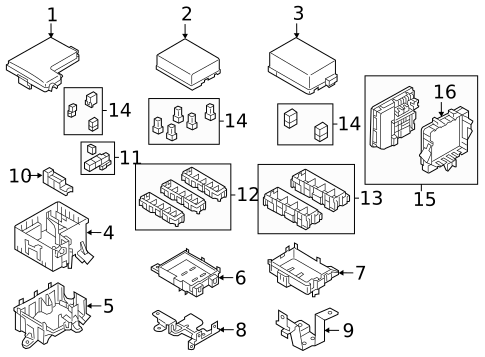 Horn for 2017 Nissan Armada #1