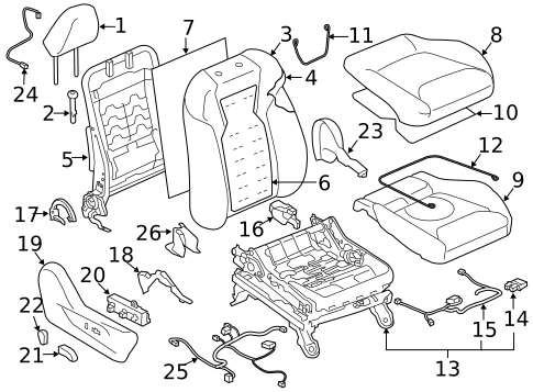Seats for 2021 Subaru Forester #2