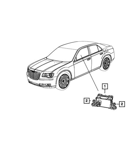 Sensors for 2013 Chrysler 300 #4