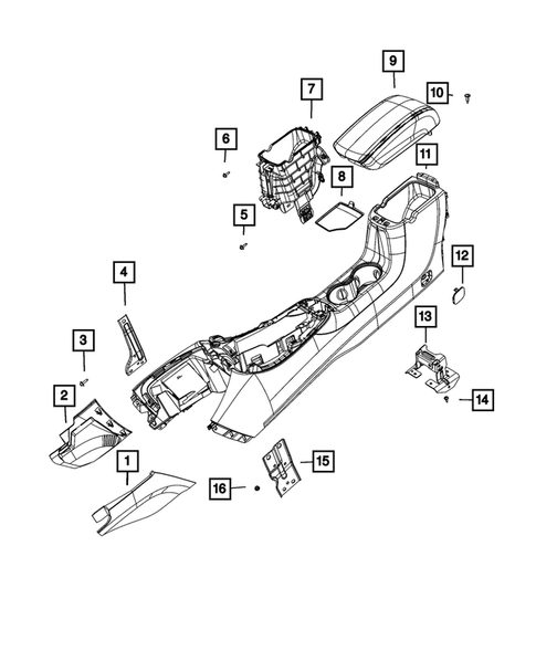 Consoles for 2021 Jeep Compass #2