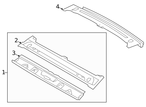 Roof & Components for 2016 Hyundai Elantra GT #1